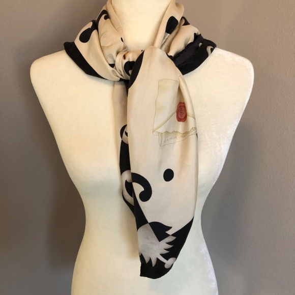 BULGARI SILK SCARF - Picture 13 of 13